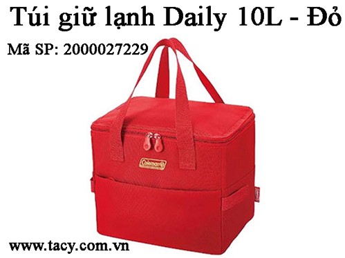 Túi giữ lạnh Daily 10L - 2 màu Xanh dương/Đỏ