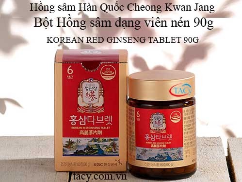 Korean Red Ginseng Tablet 90g