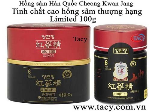 Korean Red Ginseng Extract Limited Bottle 100g