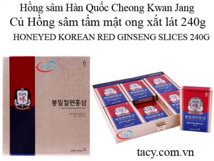 Honeyed Korean Red Ginseng Slices 240g