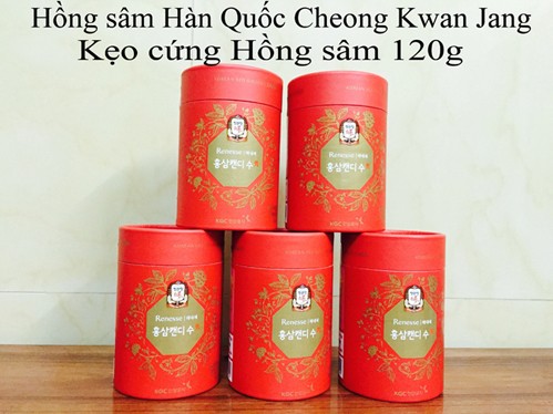 Korean Red Ginseng Renesse Candy 120g
