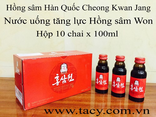 Korean Red Ginseng Drink HONG - SAM - WON