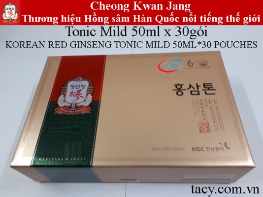 Tonic Mild 30 túi*50ml Cheong Kwan Jang
