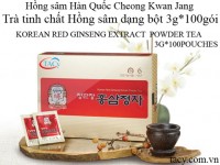 Korean Red Ginseng Extract Powder Tea 100bags