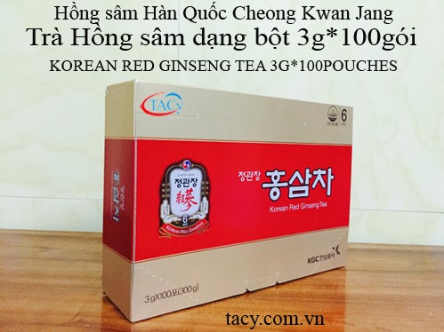 Korean Red Ginseng Powder Tea 100bags