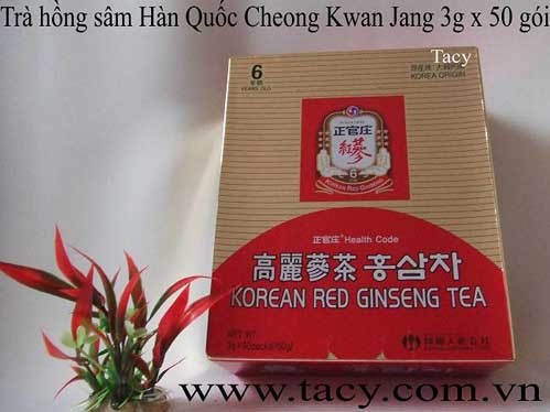 Korean Red Ginseng Powder Tea 50bags